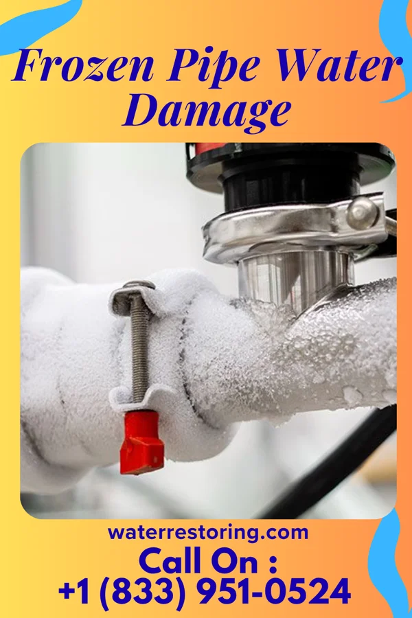 Frozen Pipe Water Damage in Marion, SC
